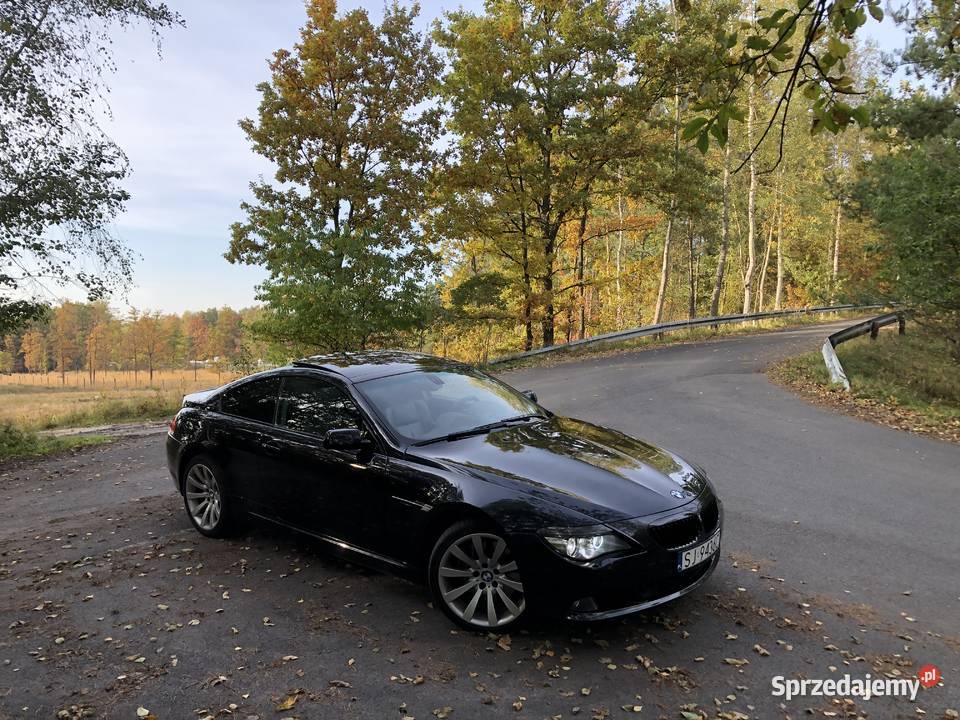 BMW 650i E63 367 V8 PIĘKNA CZARNA BETA OKAZJA Jaworzno