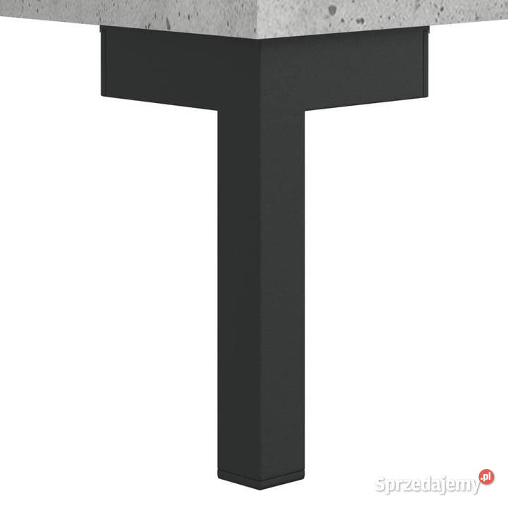 Wysoka szafka szarość betonu 345x34x180 mazowieckie Warszawa