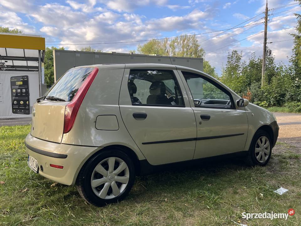 Fiat Punto 12 LPG GAZ 2036r śląskie Będzin sprzedam