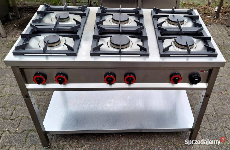 KUCHNIA GAZOWA 6 PALNIKOWA REDFOX 36 KW M1227N