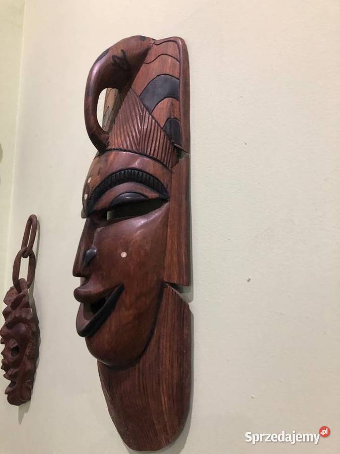 Maska etniczna plemienna Afryka Azja Bali