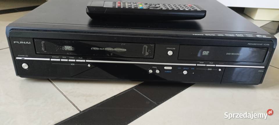 Funai WD6DM100 dvd recordervideorecorder Sędziszów sprzedam