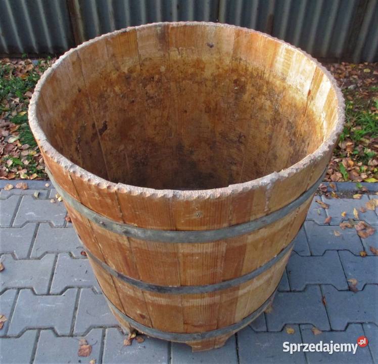 Stara Dębowa Beczka Dzieża Stożkowa na Nogach Nieporęt sprzedam