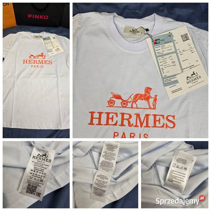 Koszulka męska Prada Hermes kolory shirt sprzedam