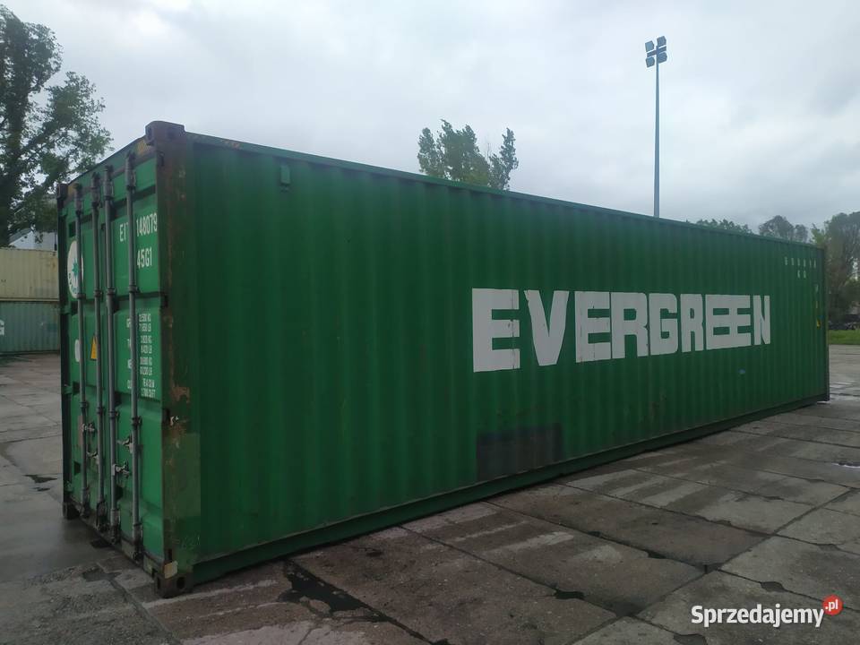 Sprzedam kontener morski magazynowy 40 HC Magazynowanie Poznań sprzedam
