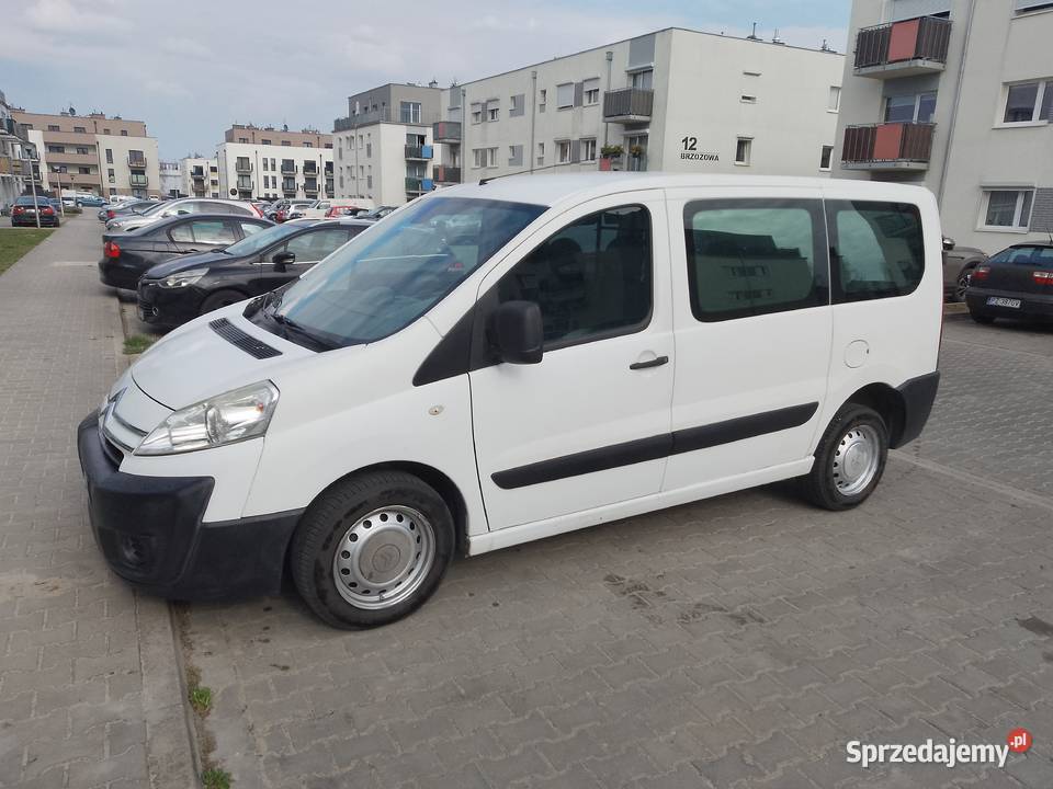 Citroen Jumpy 16 HDi Przeszklony Klima Plewiska sprzedam