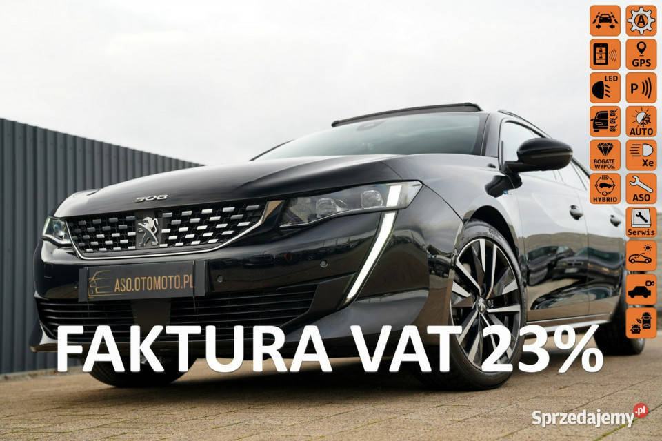 Peugeot 508 GT blis SKORA panorama FUL LED Otmuchów