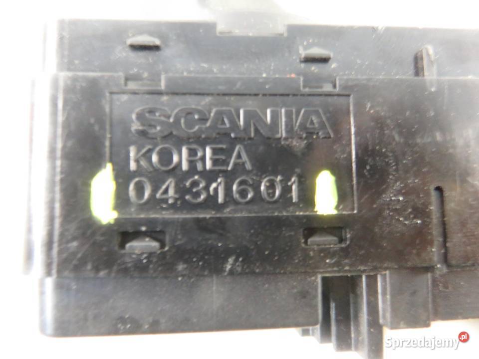 WŁĄCZNIK ŚWIATEŁ SCANIA R I 20042019 0431601 osobowe