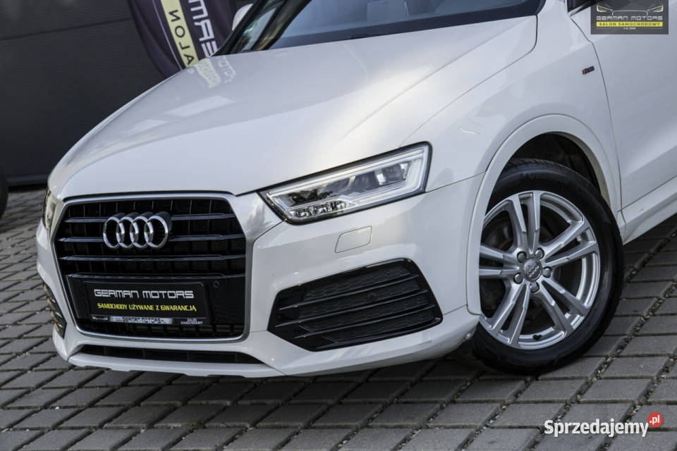Audi Q3 Led Sline Kamera Bose Quattro Elfotele benzyna pomorskie Dębogórze sprzedam