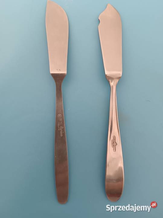 Dwa nożyki do masła różne metalowe 1Hefra Bydgoszcz sprzedam