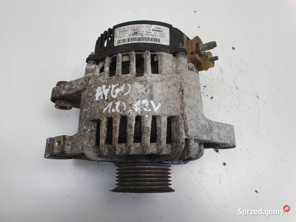ALTERNATOR Toyota Aygo I 10 12V 270600Q011 70A lubelskie Chełm