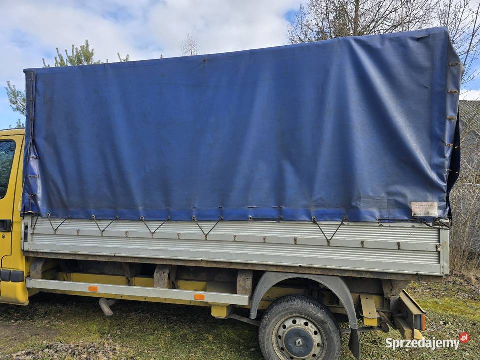 Zabudowa renault master plandeka paka aluminiowa Żytno