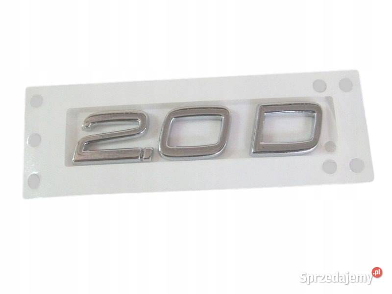 VOLVO S80 emblemat 20D na tylna klape oryginal Bielany Wrocławskie