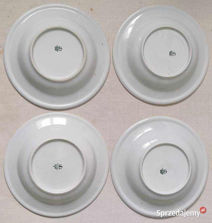 Porcelana Lubiana talerze głębokie 24 PRLu 4 Toruń sprzedam