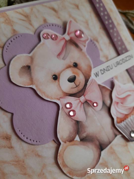 Kartka personalizowana handmade urodziny Dęblin sprzedam