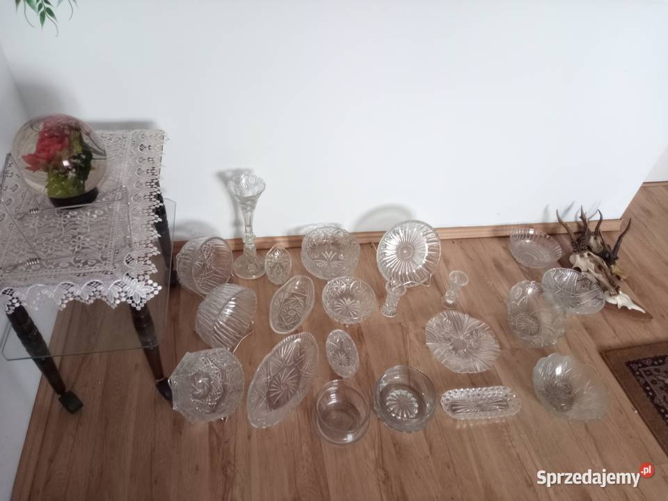 Kryształy z okresu PRLu różne Świdnica