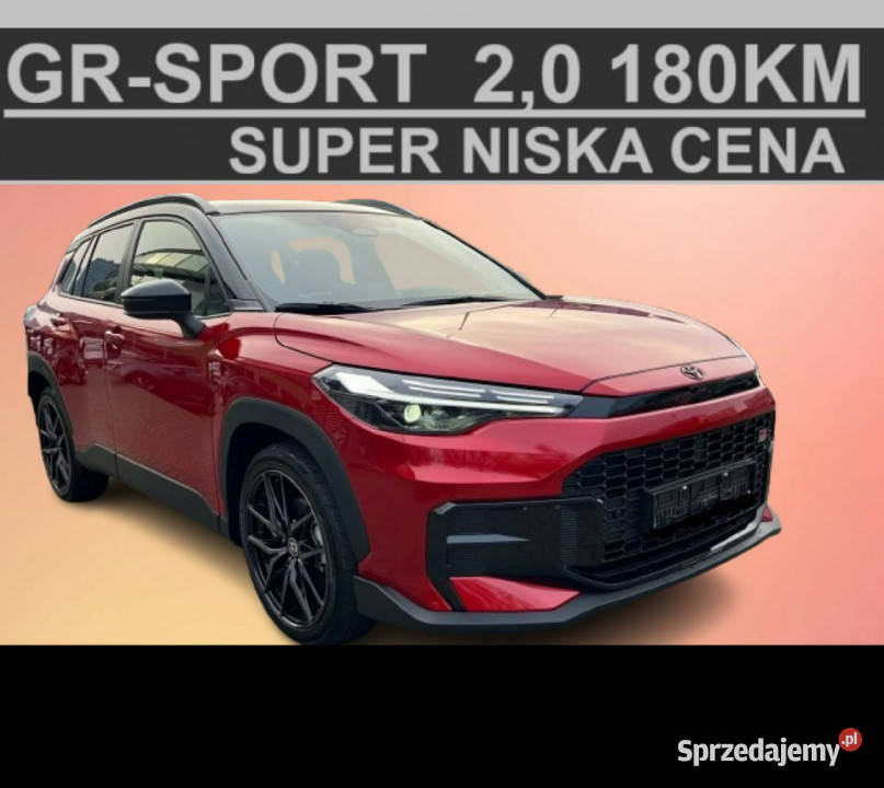 Toyota Corolla Cross GrSport 20 180 Hybryda 19 isofix