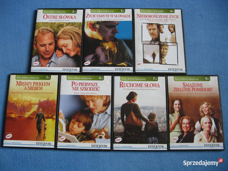 7 DVD Ostre słówka Ruchome słowa Niedokończone wielkopolskie Poznań
