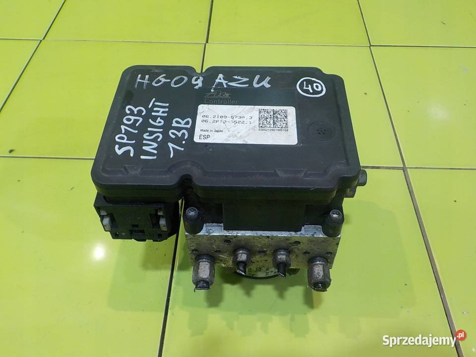 HONDA INSIGHT II 13 IMA pompa ABS 57110TM8G010M1 Suków