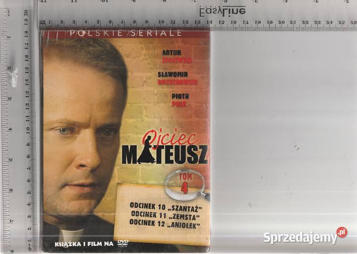 Ojciec Mateusz Tom 4 płyta DVDKsiążka mazowieckie Pruszków sprzedam