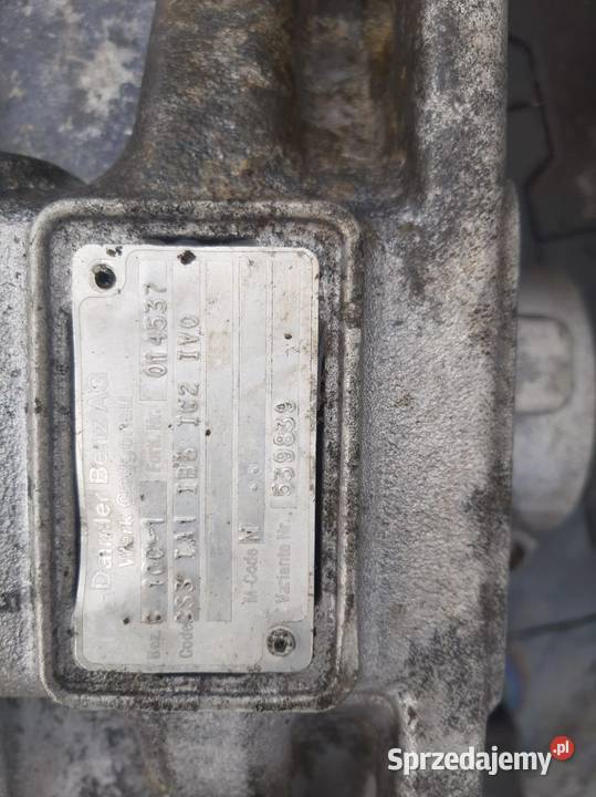 Obudowa Skrzyni biegów G100 Mercedes opolskie Rzędowice
