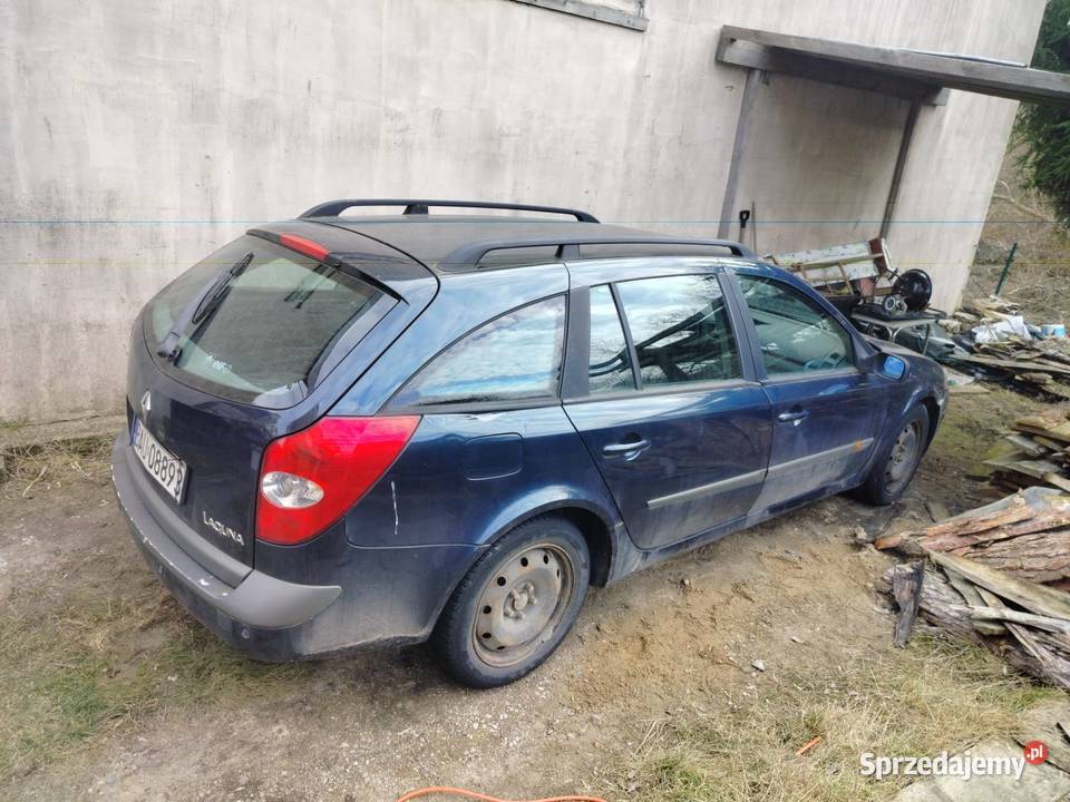 RENULAT LAGUNA 19dci 2004 uszkodzona karta podlaskie