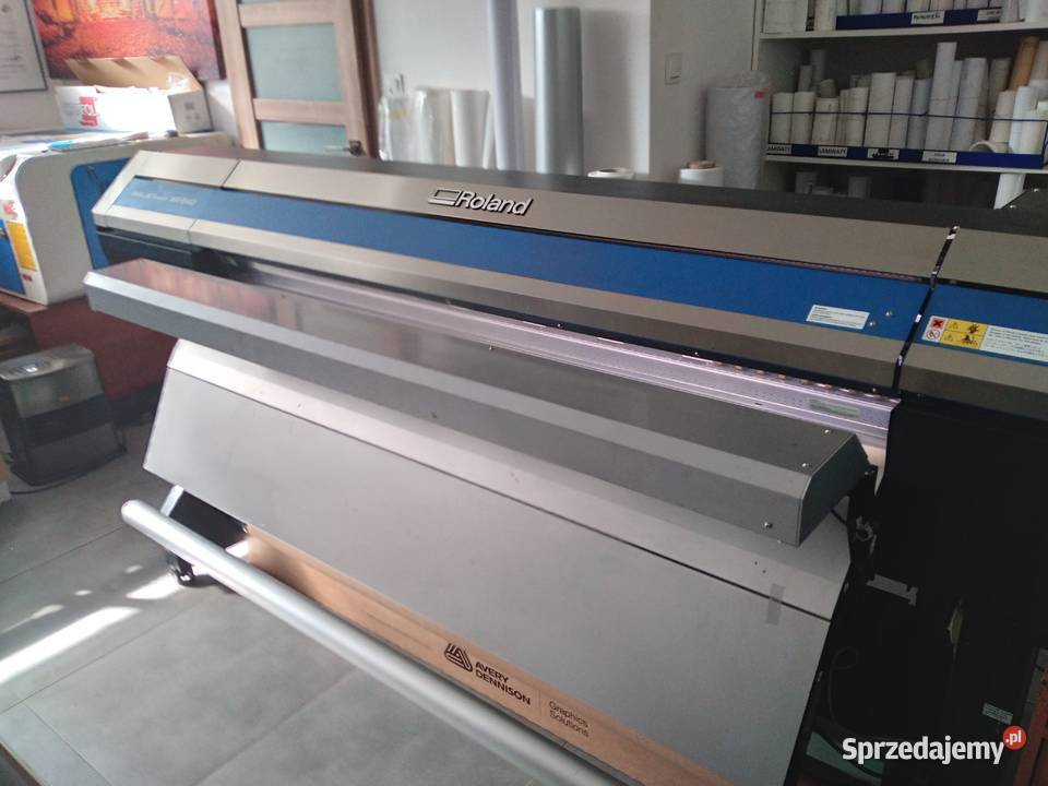 Ploter drukującotnący Roland Soljet Pro 4 Xr640 Produkcja Mysłowice