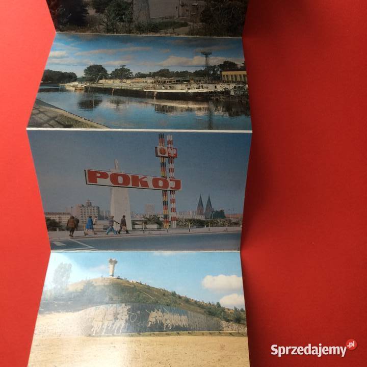 1574 Zestaw Widokówek Z Biegiem Odry zachodniopomorskie