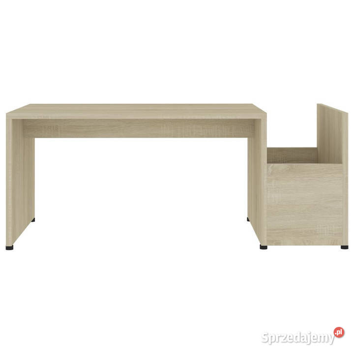 Stolik kawowy dąb sonoma 90x45x35 materiał Warszawa