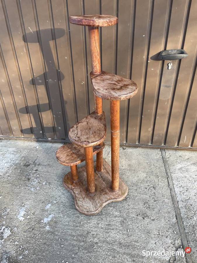 stary drewniany kwietnik Dom i Ogród pomorskie Pruszcz Gdański