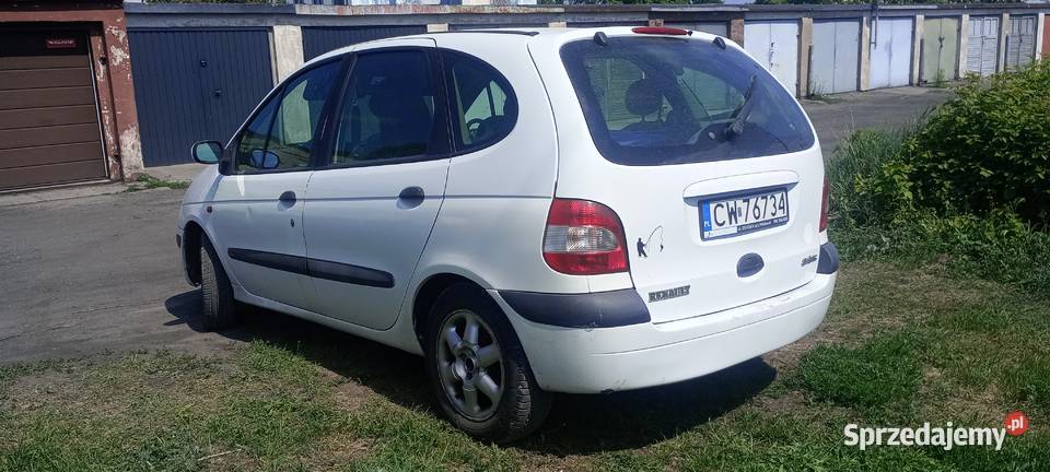 Renault Scenic 16 benzyna gaz 16 V jedynka lift nieuszkodzony Włocławek