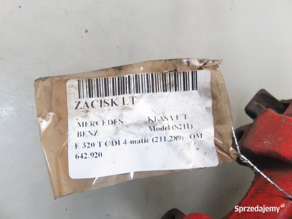 ZACISK LEWY TYŁ MERCEDES 211 E 320 T CDI
