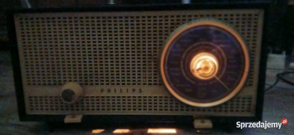 Radio lampowe firmy Philips Kraków