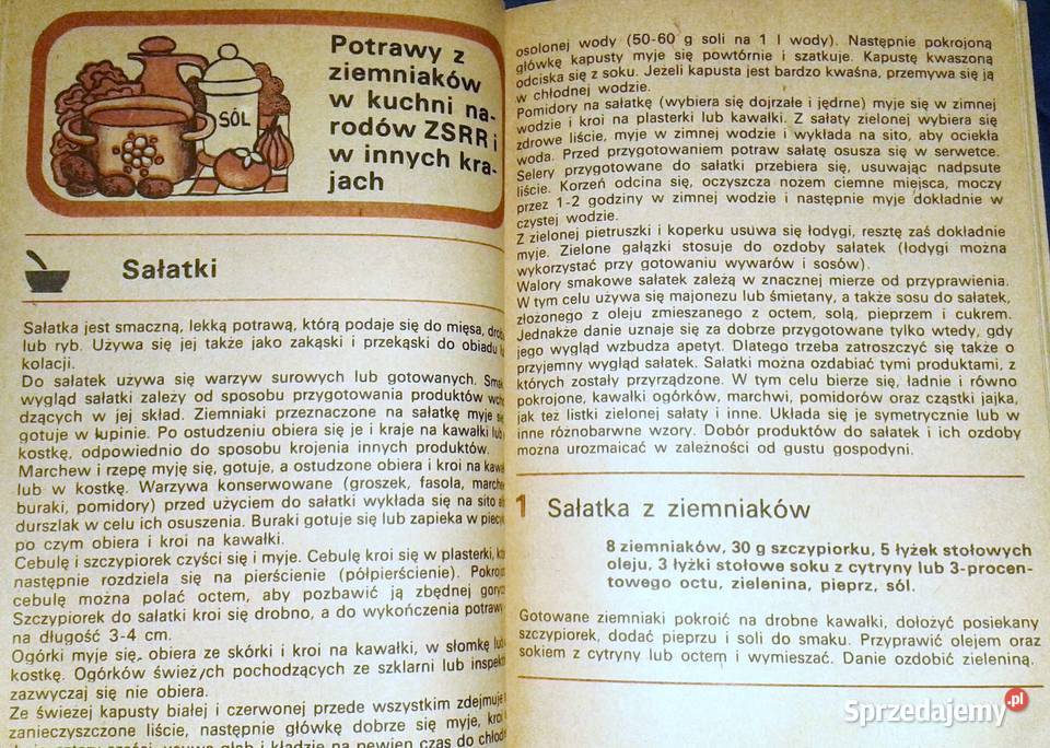 500 potraw z ziemniaków W Bołotnikowa L Pozostałe Chełm sprzedam