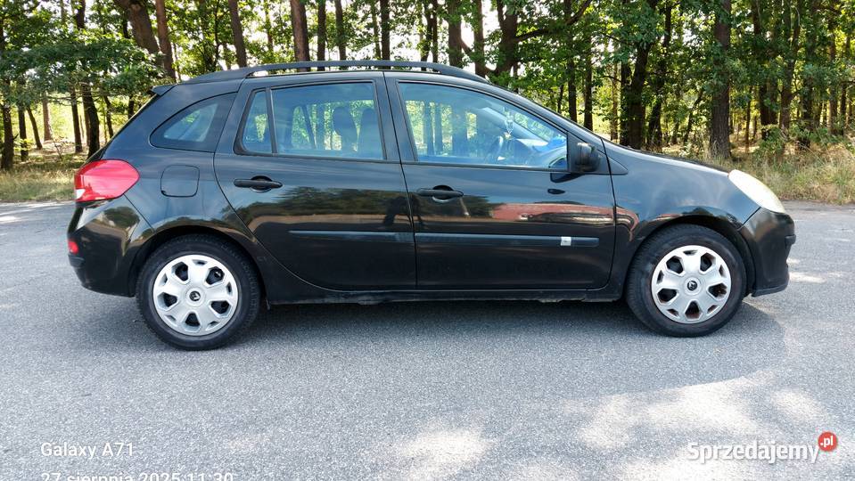 Clio 2009 12 z gazem clima sprawna 193 przebieg Chodzież sprzedam