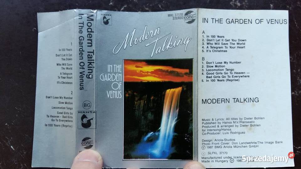Kaseta magnetofonowa Modern Talking In The Siemiatycze sprzedam