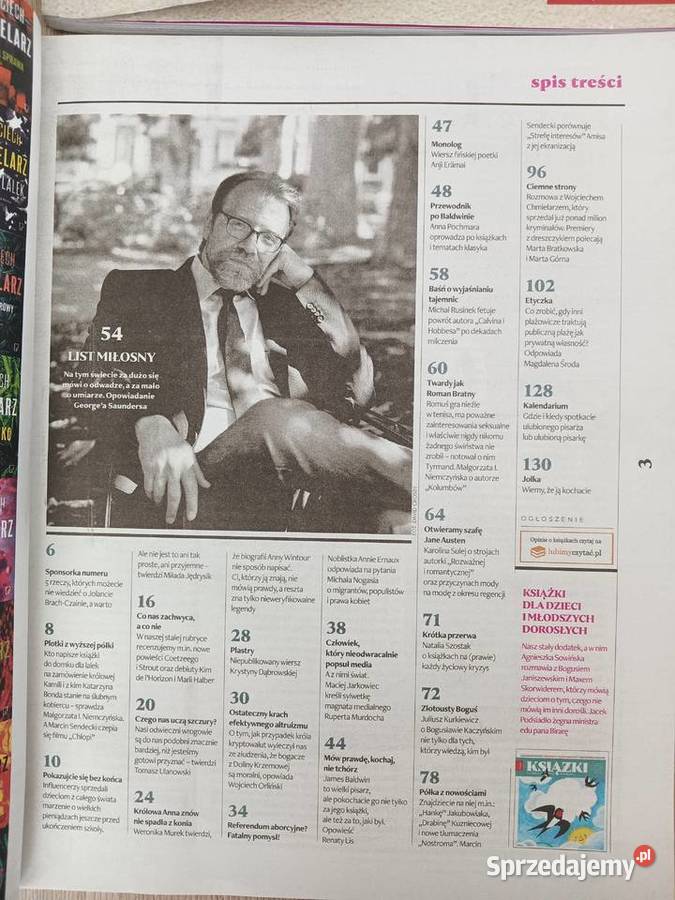 Książki Magazyn do czytania 4 numery Miłoszewski Kraków sprzedam