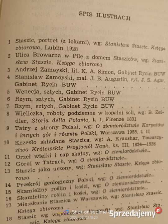 Staszic biografia pierwsze wydanie książki Warszawa