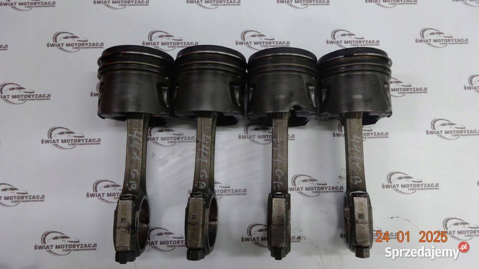 Mondeo 20 TDCI 140 13R 9677840350 Tłok korbowód osobowe