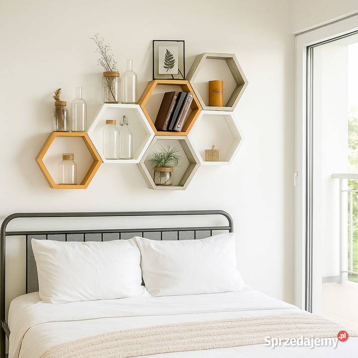 Pólki drewniane plaster miodu Półki Maków Podhalański