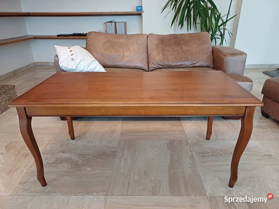 Dębowy stolik jamnik na sarnich nóżkach Stoliki kawowe i ławy Gdańsk