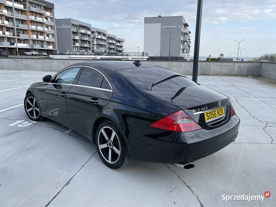 Mercedes Cls320cdi stage 1 2007 Anglik czarny Świecie