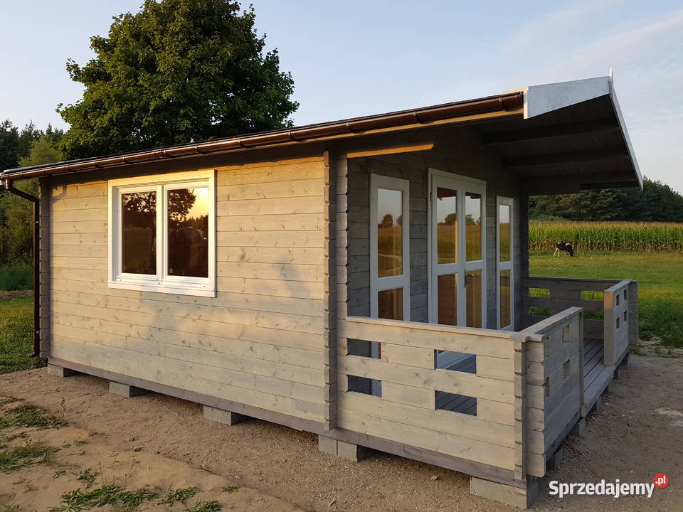 Drewniany domek letniskowy Ania 20 7 m2