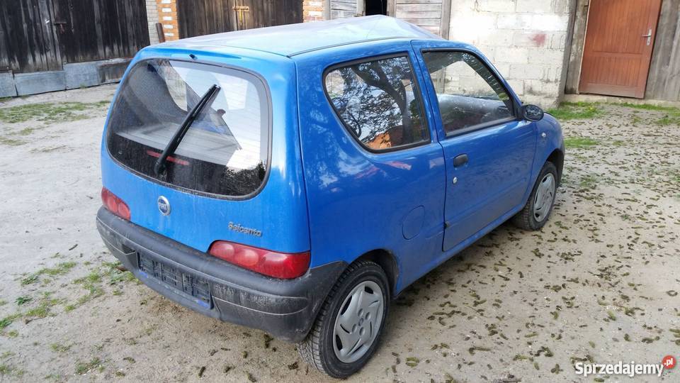 Fiat Seicento 1.1 2004r 142tys km uszkodzony Strachosław