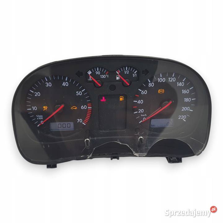 LICZNIK ZEGARY 1J0919860 VW Golf IV Bora 14 16 Wyposażenie wnętrza Chełm