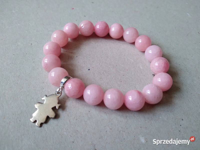 Bransoletki damskie z Jadeitu różowego i Agatu Kielce