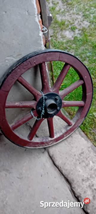 WÓZ konny drewniany stalowe okucia nieuszkodzony Zamość sprzedam