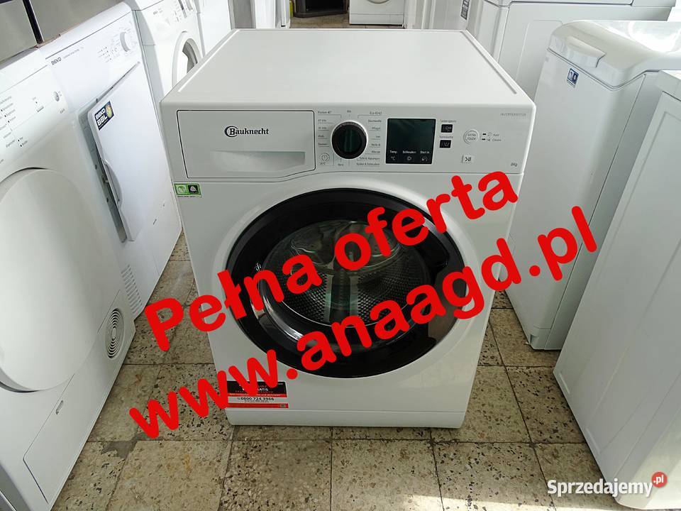 Pralka BAUKNECHT WM 8 M100 B A 8 GWARANCJA Duży 60cm zachodniopomorskie Miękowo sprzedam