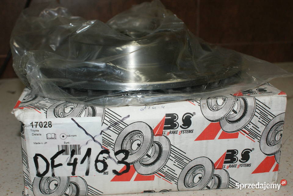 17028 ABS TARCZA HAMULC TOYOTA YARIS 9906 Pozostałe Białobrzegi