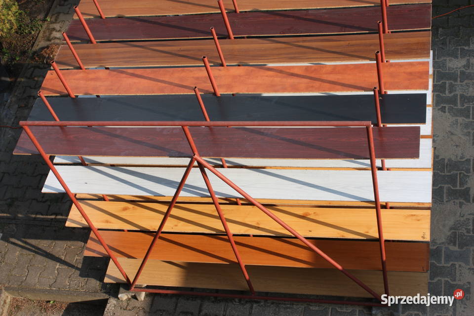 Sprzedam używany spawany regał magazynowy Poznań sprzedam
